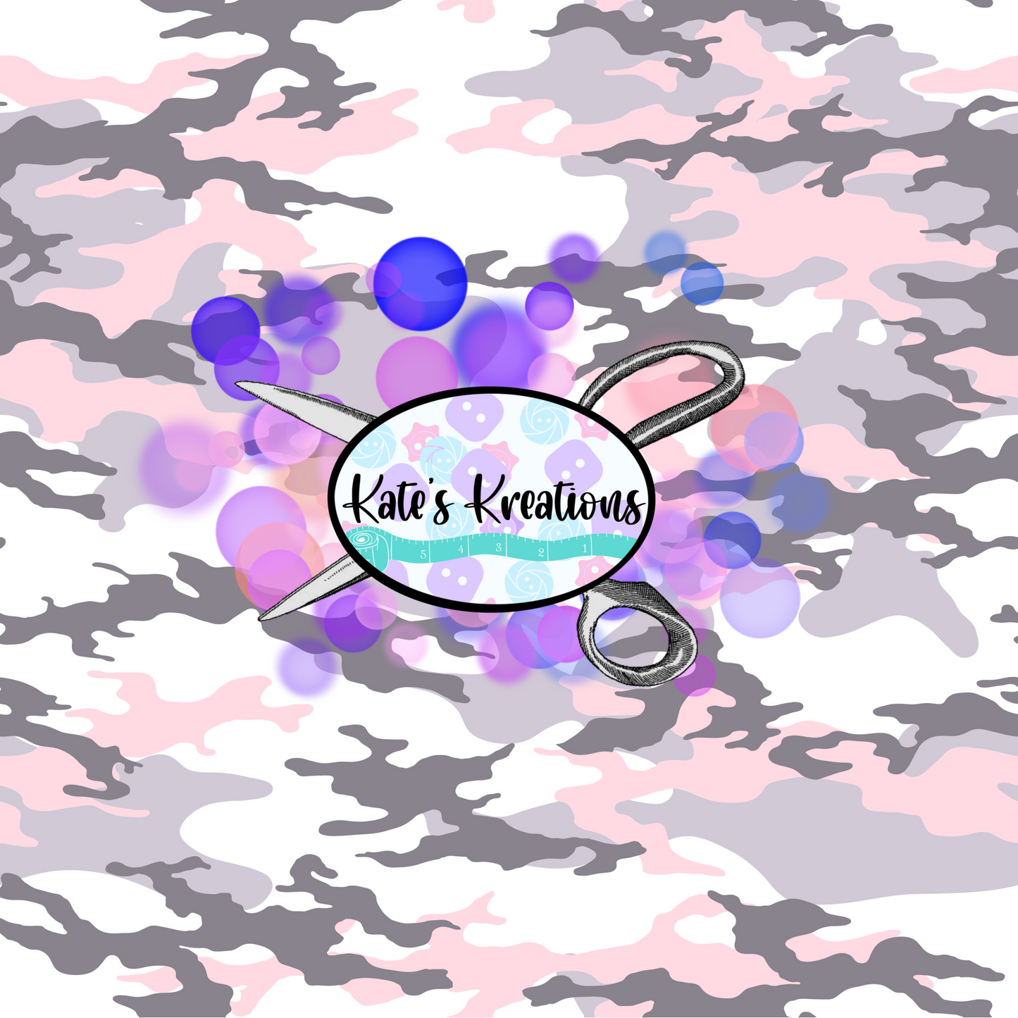Pink and Grey Camo