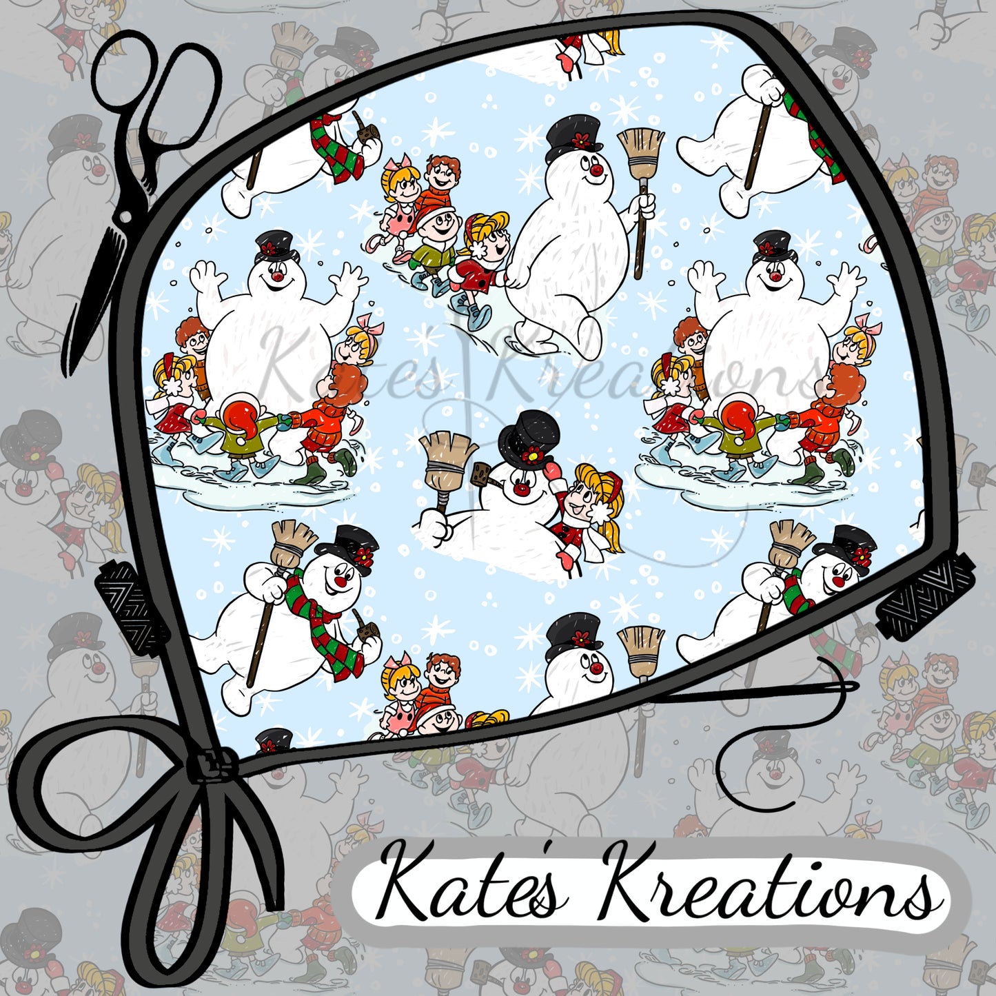 Frosty And Kids Snow