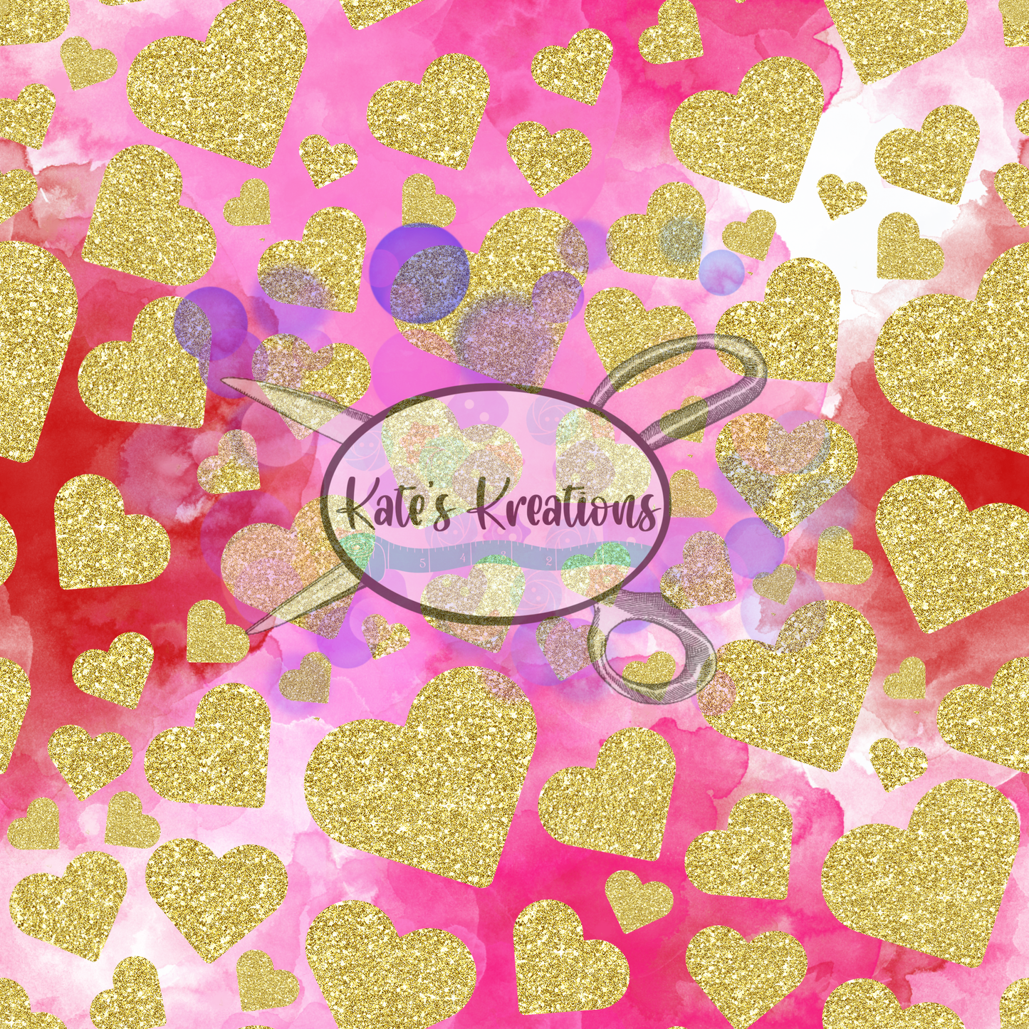 Glitter Hearts