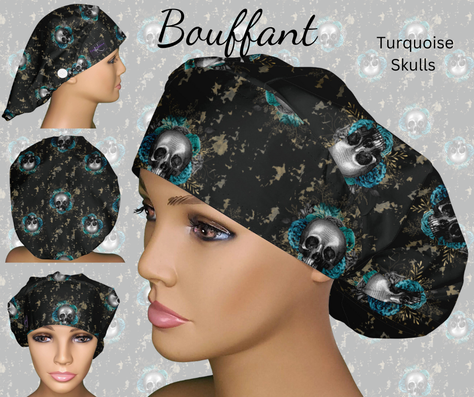 Turquoise Skulls
