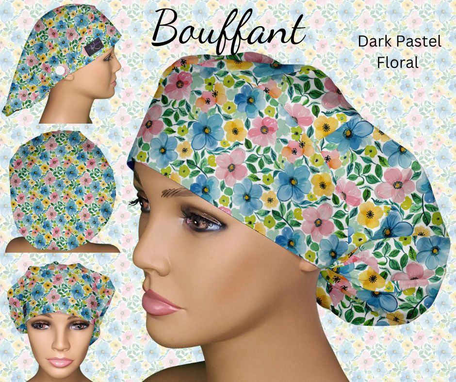 Dark Pastel Floral