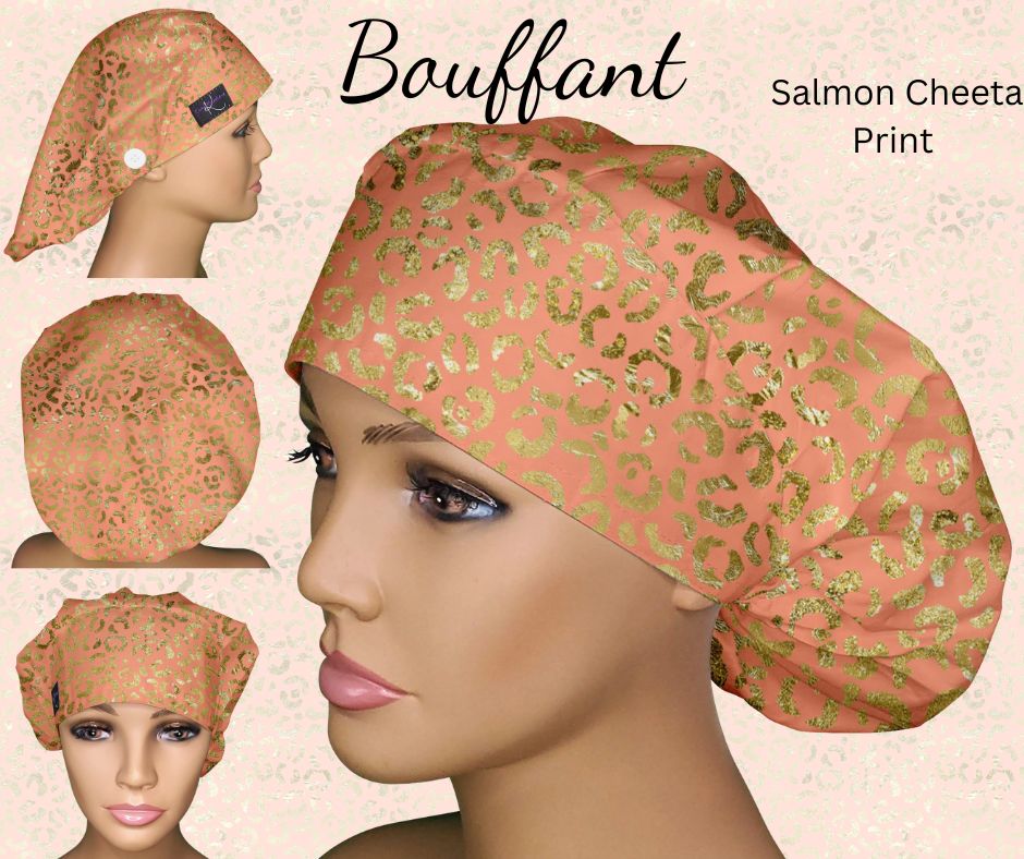 Salmon Cheeta Print