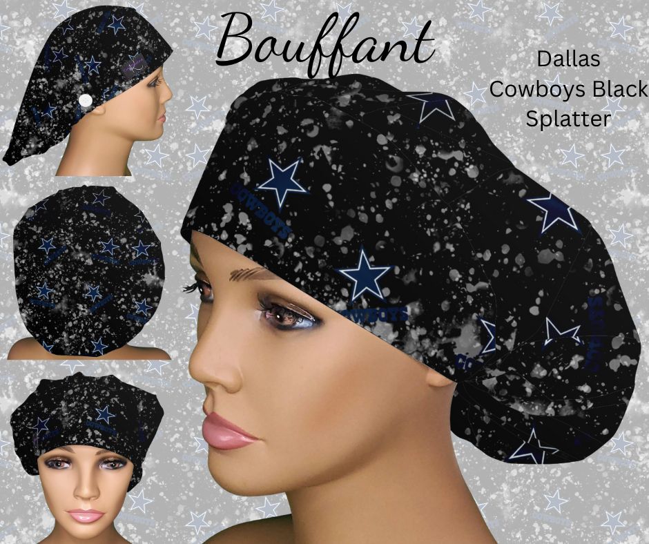 Dallas Cowboys Black Splatter