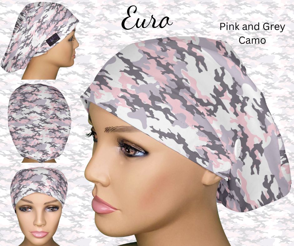 Pink and Grey Camo