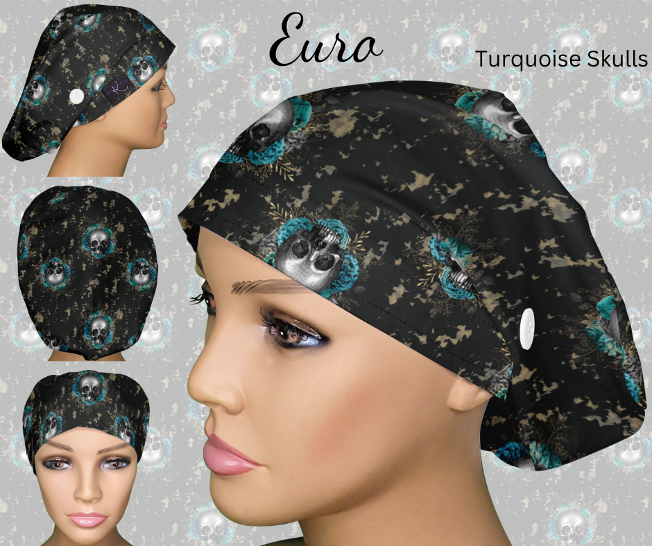 Turquoise Skulls