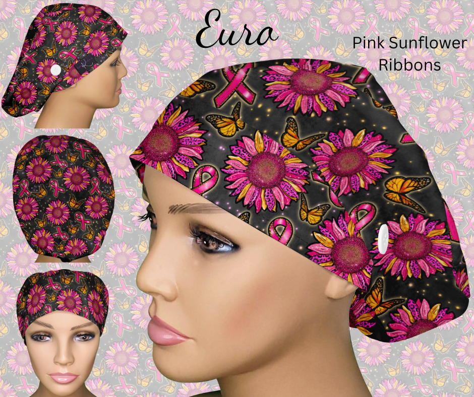 Pink Sunflower Ribbons