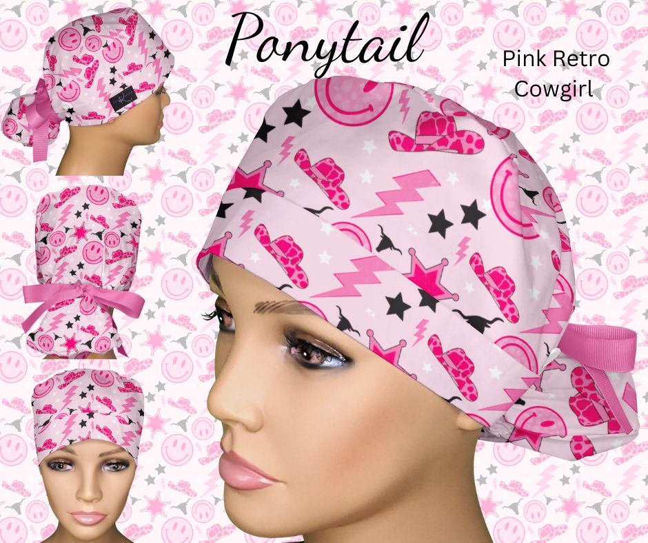Retro Pink Cowgirl