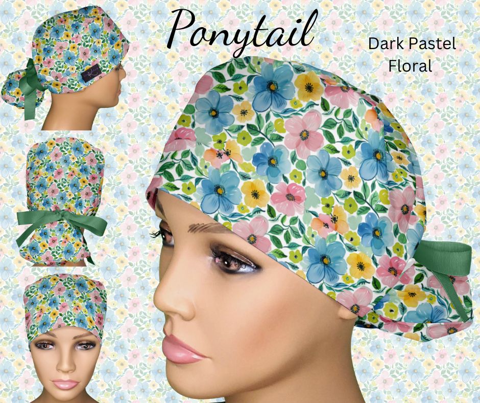 Dark Pastel Floral