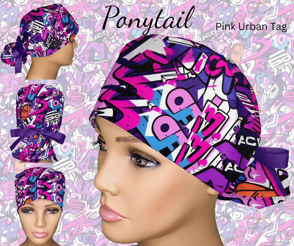 Pink Urban Tag