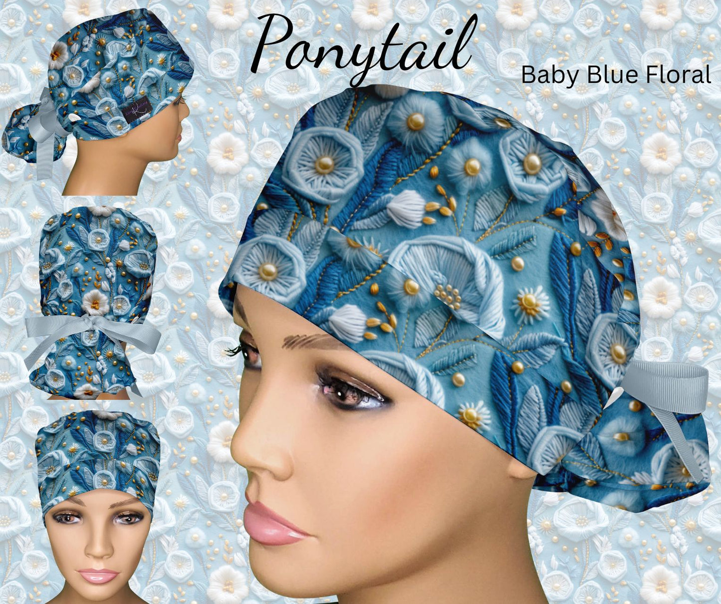 Baby Blue Floral
