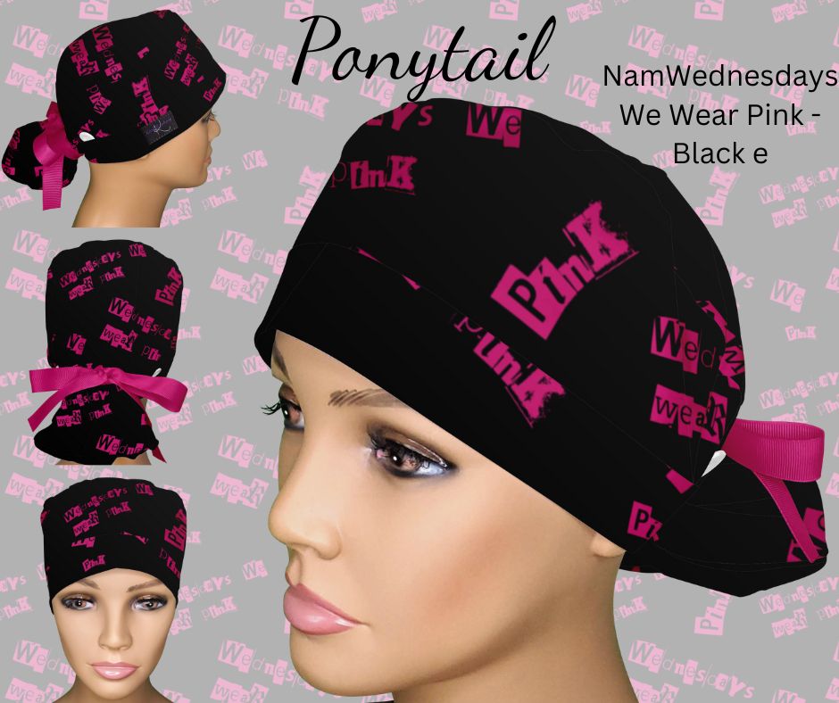 Wednesdays We Wear Pink (black)