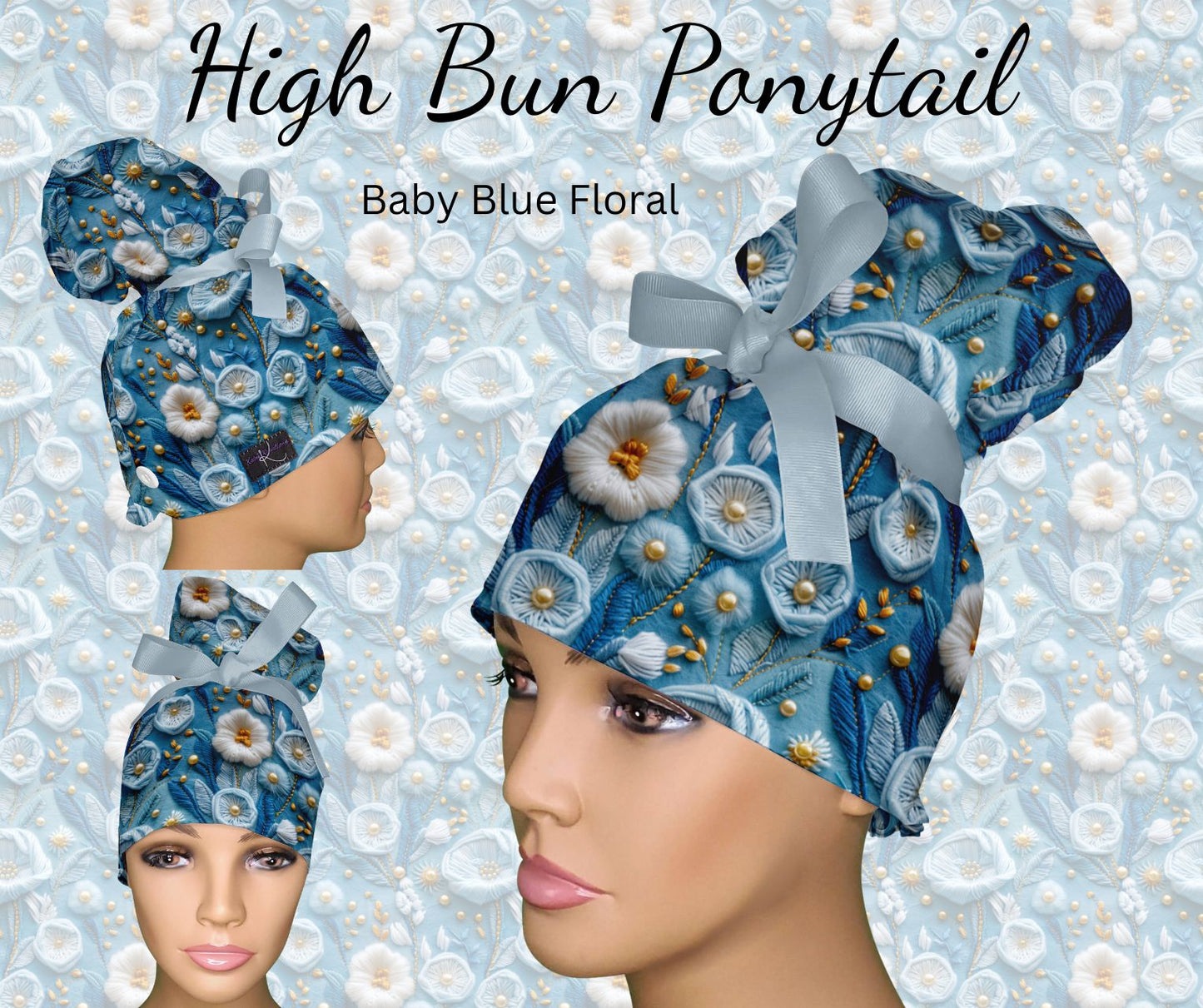 Baby Blue Floral