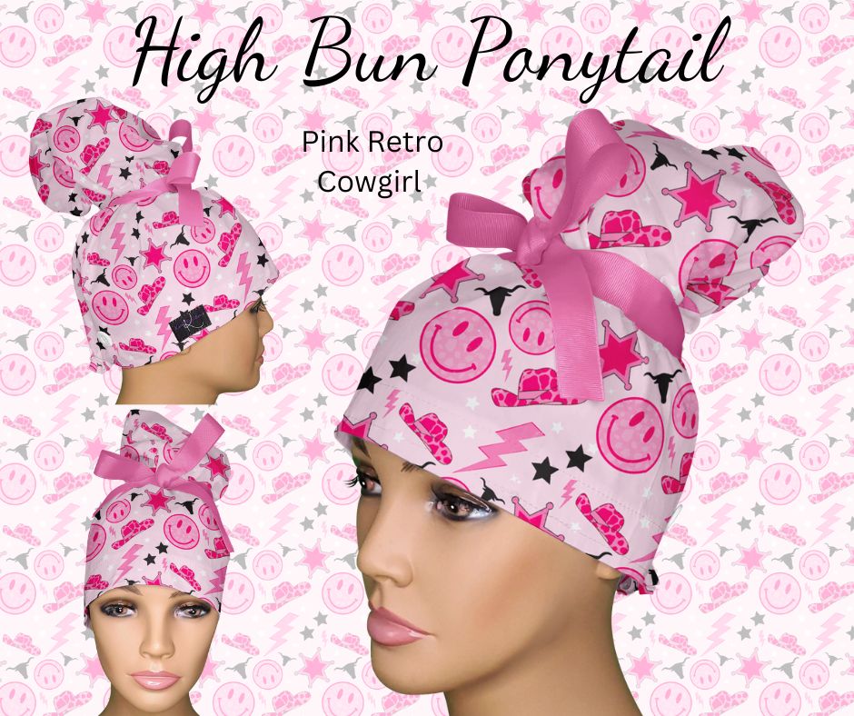 Retro Pink Cowgirl