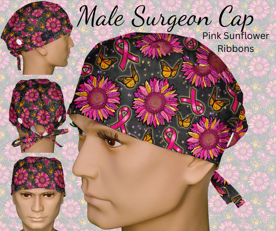 Pink Sunflower Ribbons