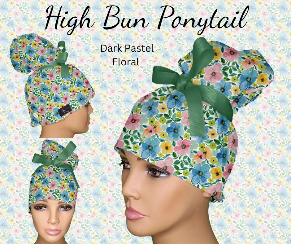 Dark Pastel Floral