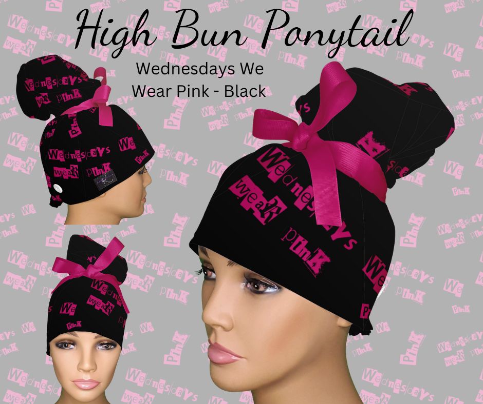 Wednesdays We Wear Pink (black)