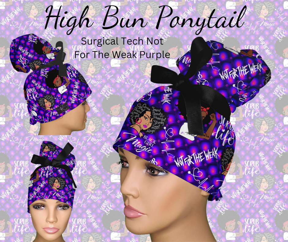 Surgical Tech Not For The Weak - Purple