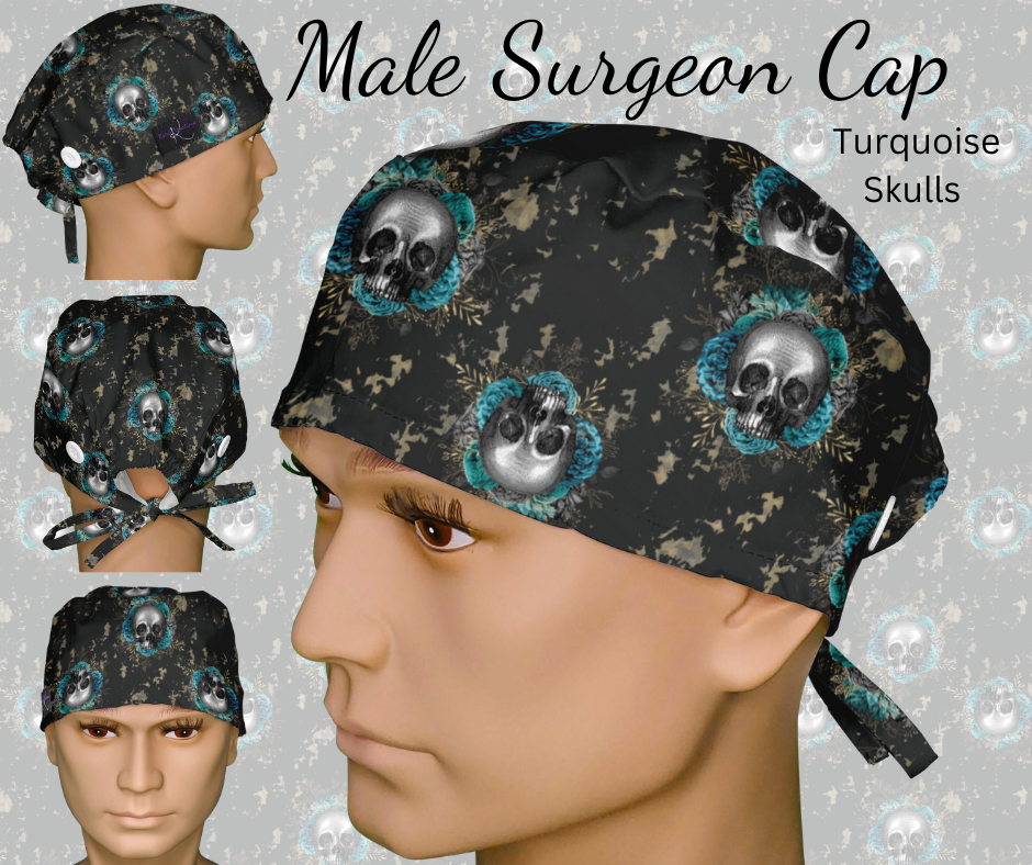 Turquoise Skulls