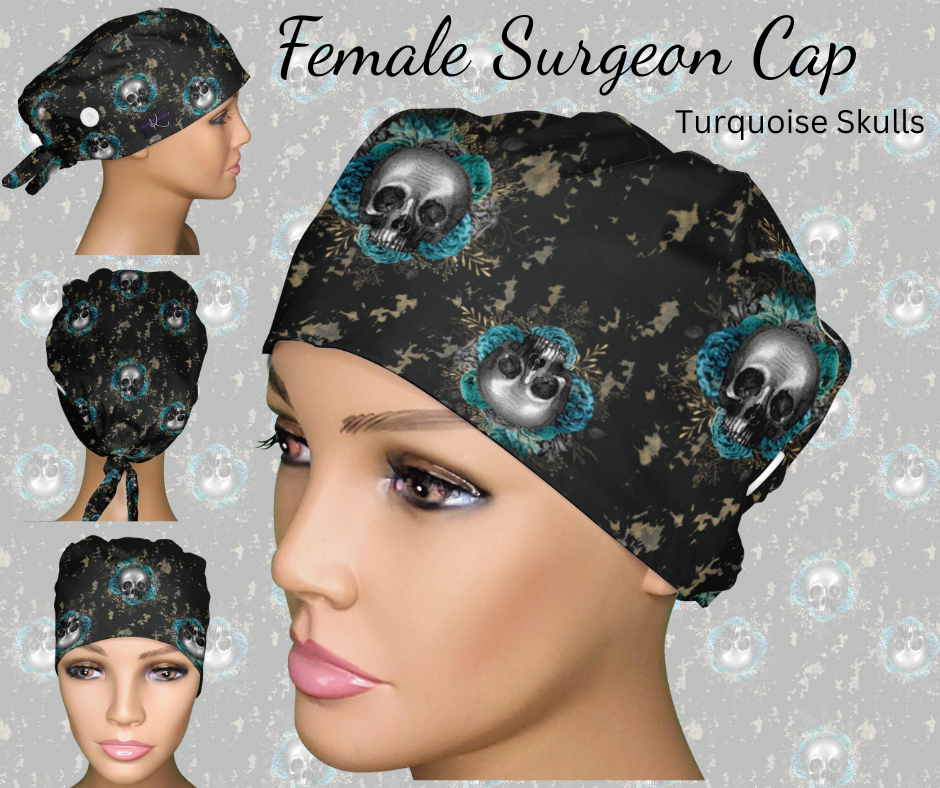 Turquoise Skulls