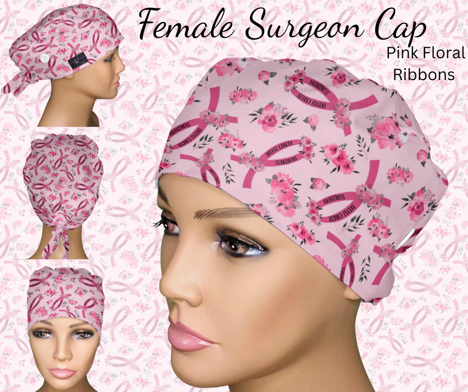Pink Floral Ribbon