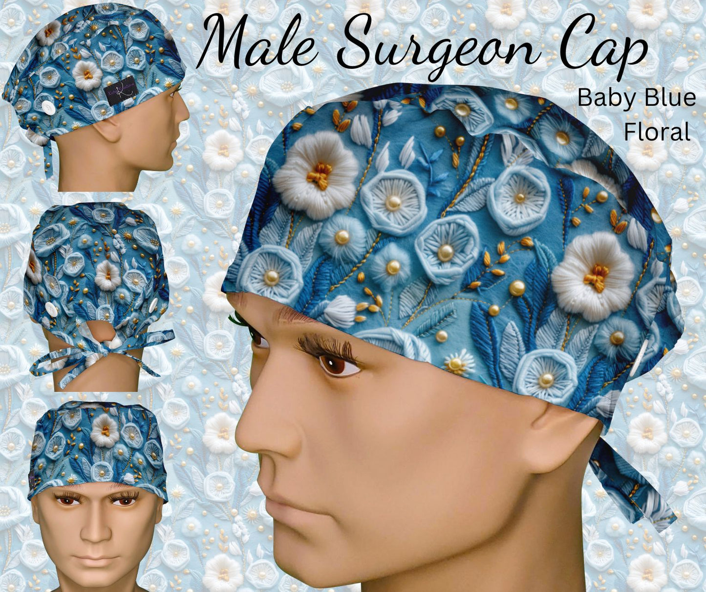 Baby Blue Floral