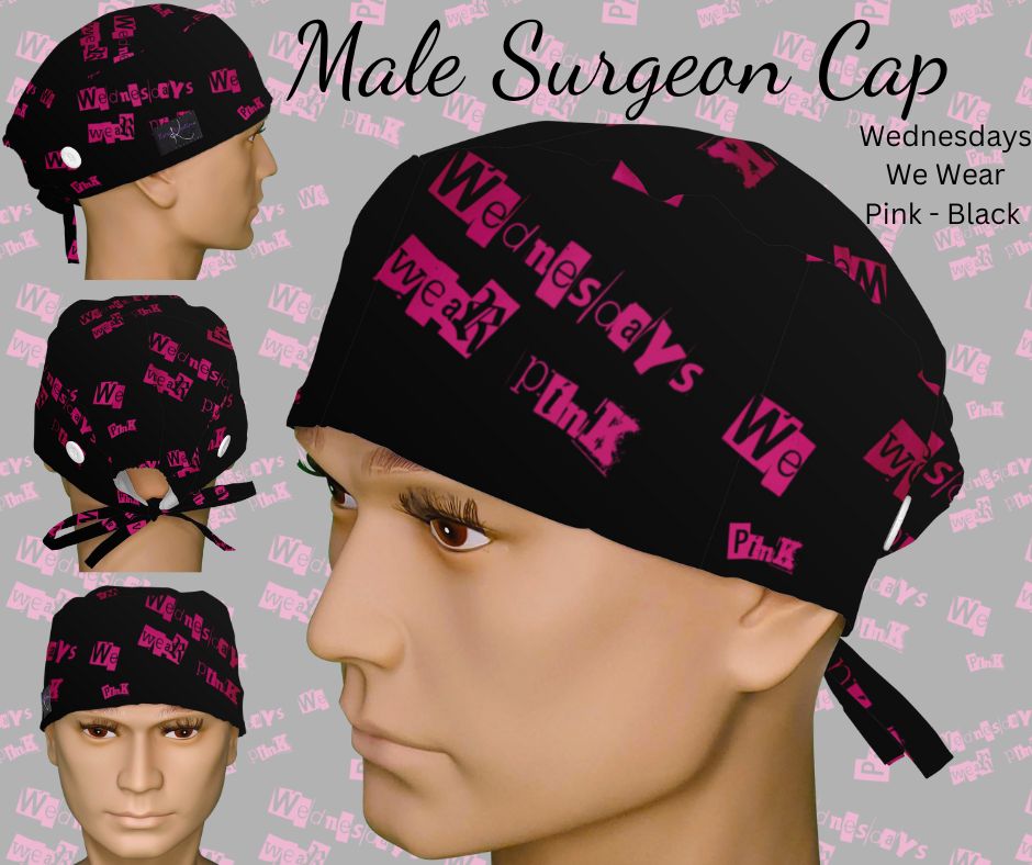 Wednesdays We Wear Pink (black)