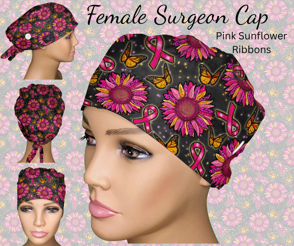 Pink Sunflower Ribbons