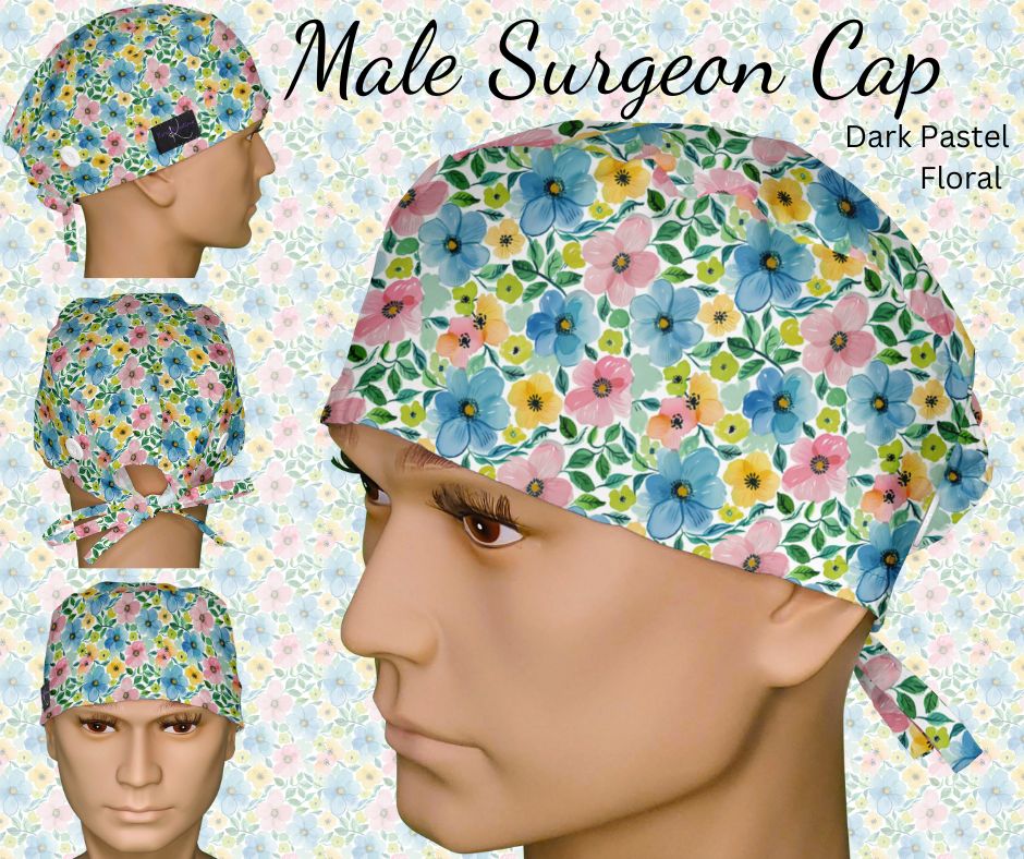 Dark Pastel Floral