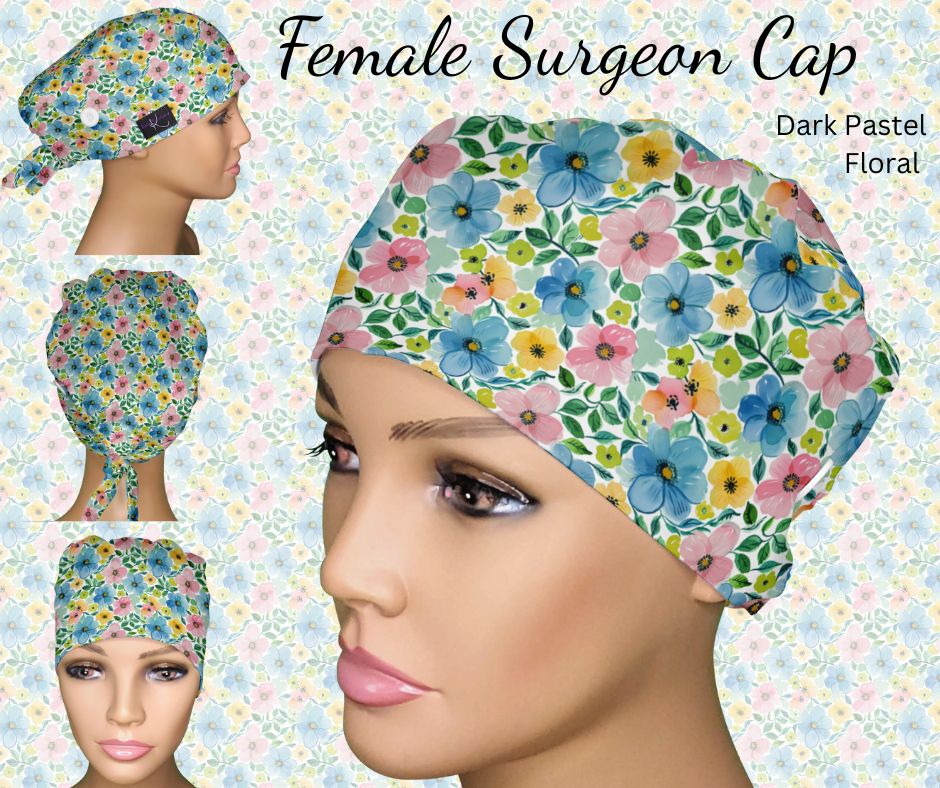 Dark Pastel Floral