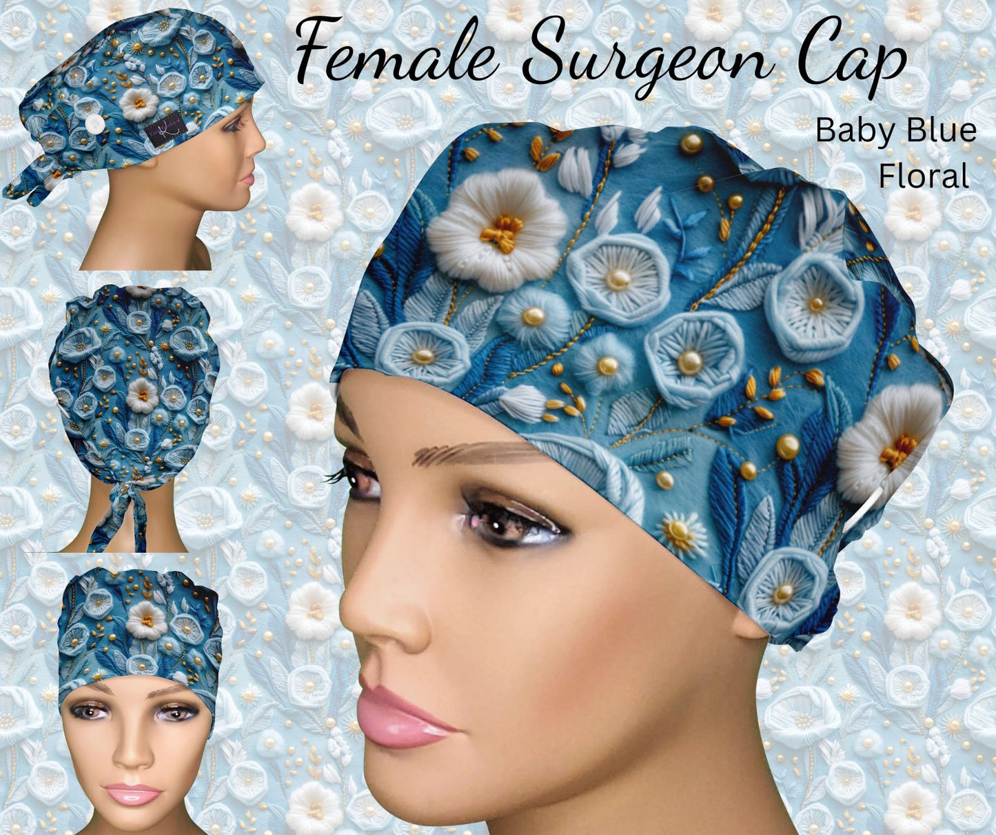 Baby Blue Floral