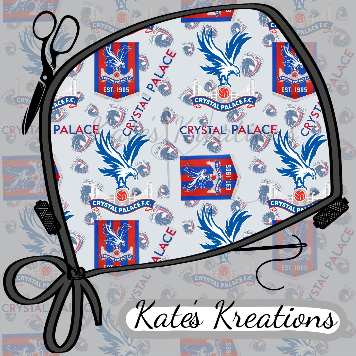 Crystal Palace FC Surgeon Scrub Cap