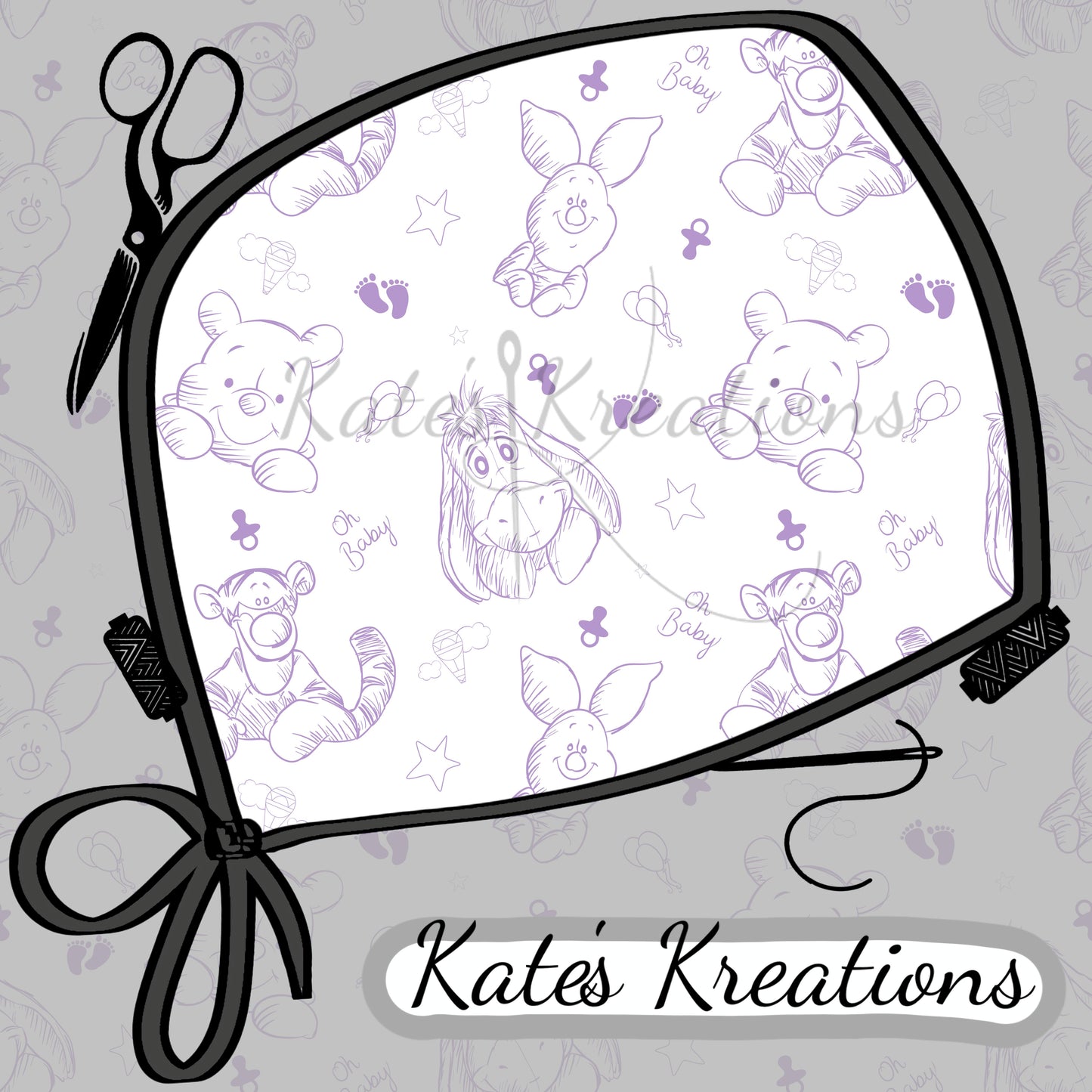 Baby Vintage Bear and Friends