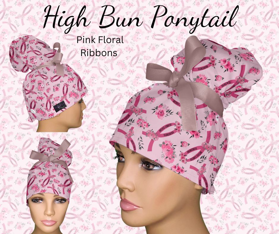 Pink Floral Ribbon