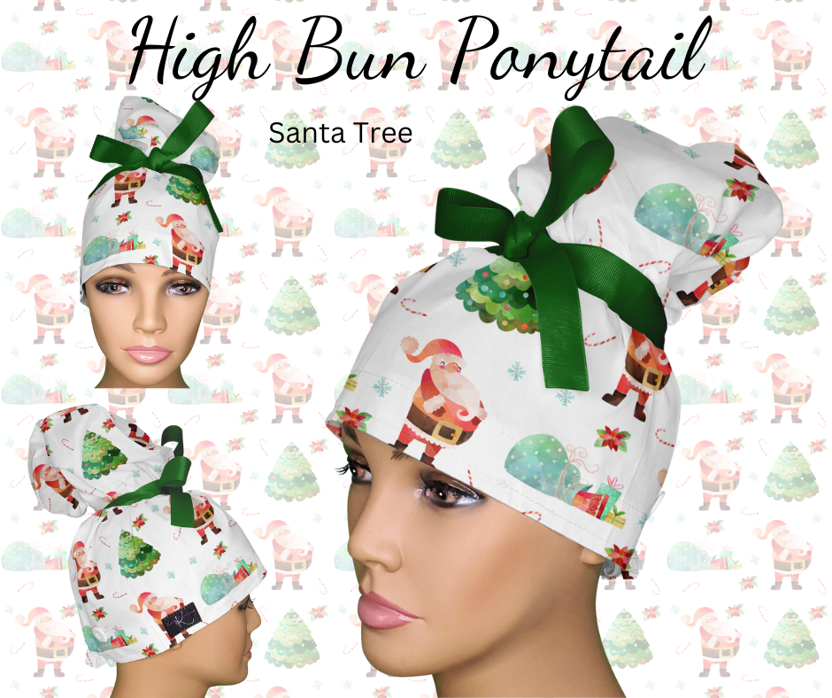Santa And Tree