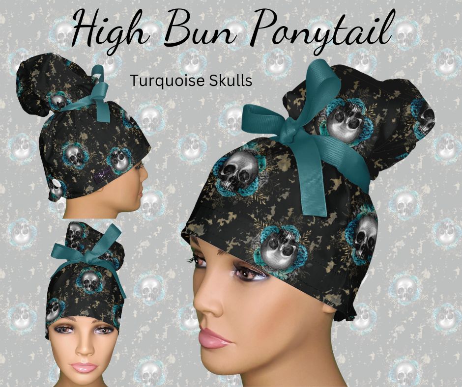 Turquoise Skulls