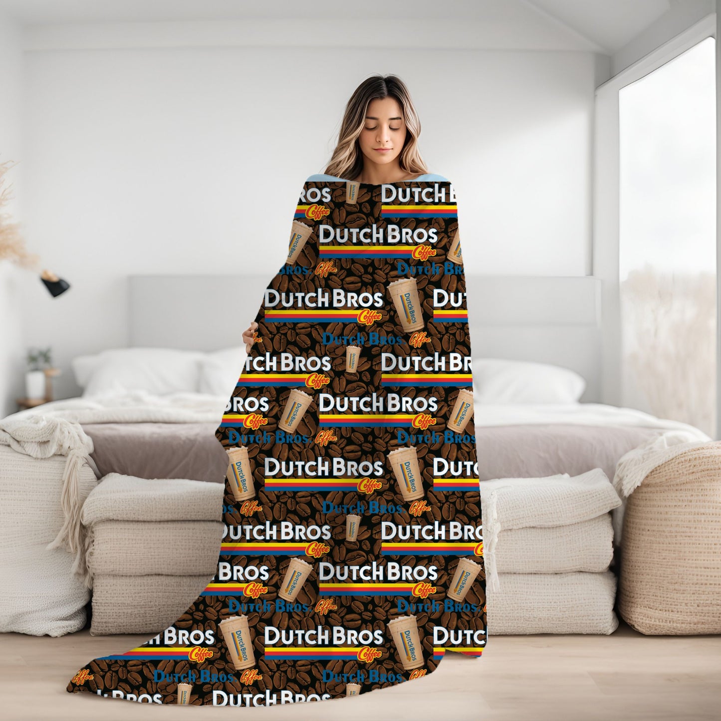 Dutch Bros Plush Blanket