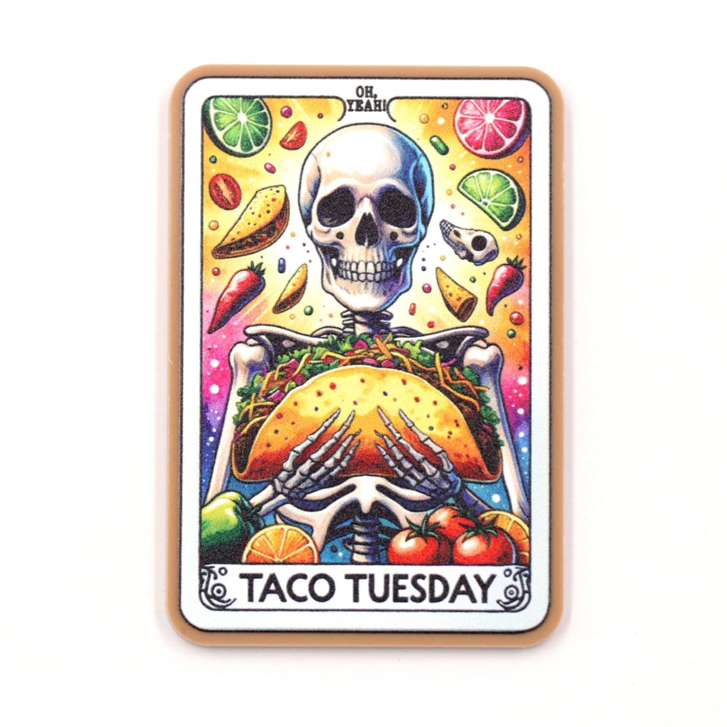 Badge Reel Set - Taro Card-Taco Tuesday