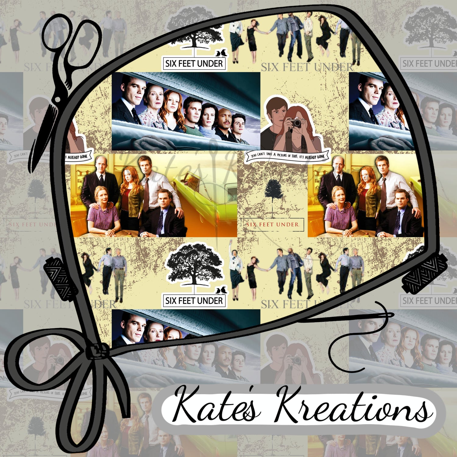 6 Feet Under Surgical Scrub Caps