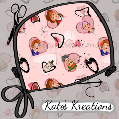 I Love Lucy Low-Tie Surgeon Scrub Cap