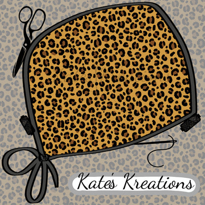 Cheetah Yellow Ponytail Scrub Cap