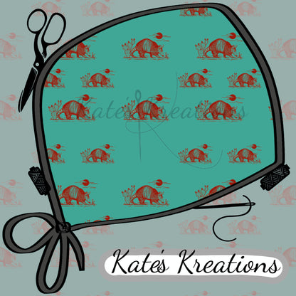 Turquoise Armadillo