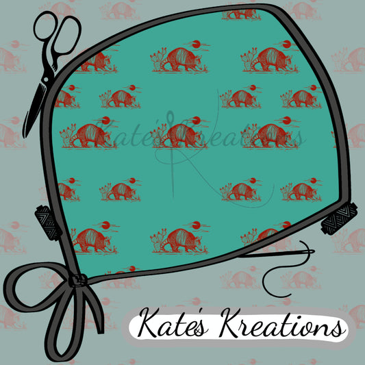Turquoise Armadillo