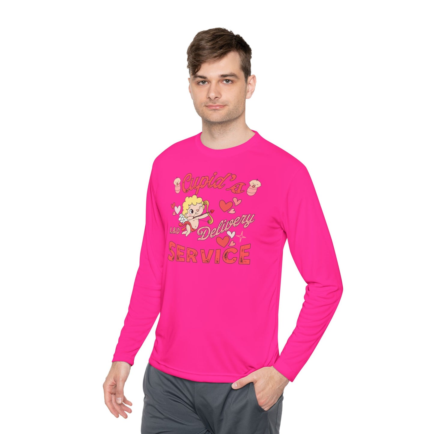 Unisex Lightweight Long Sleeve Tee- Dry Fit