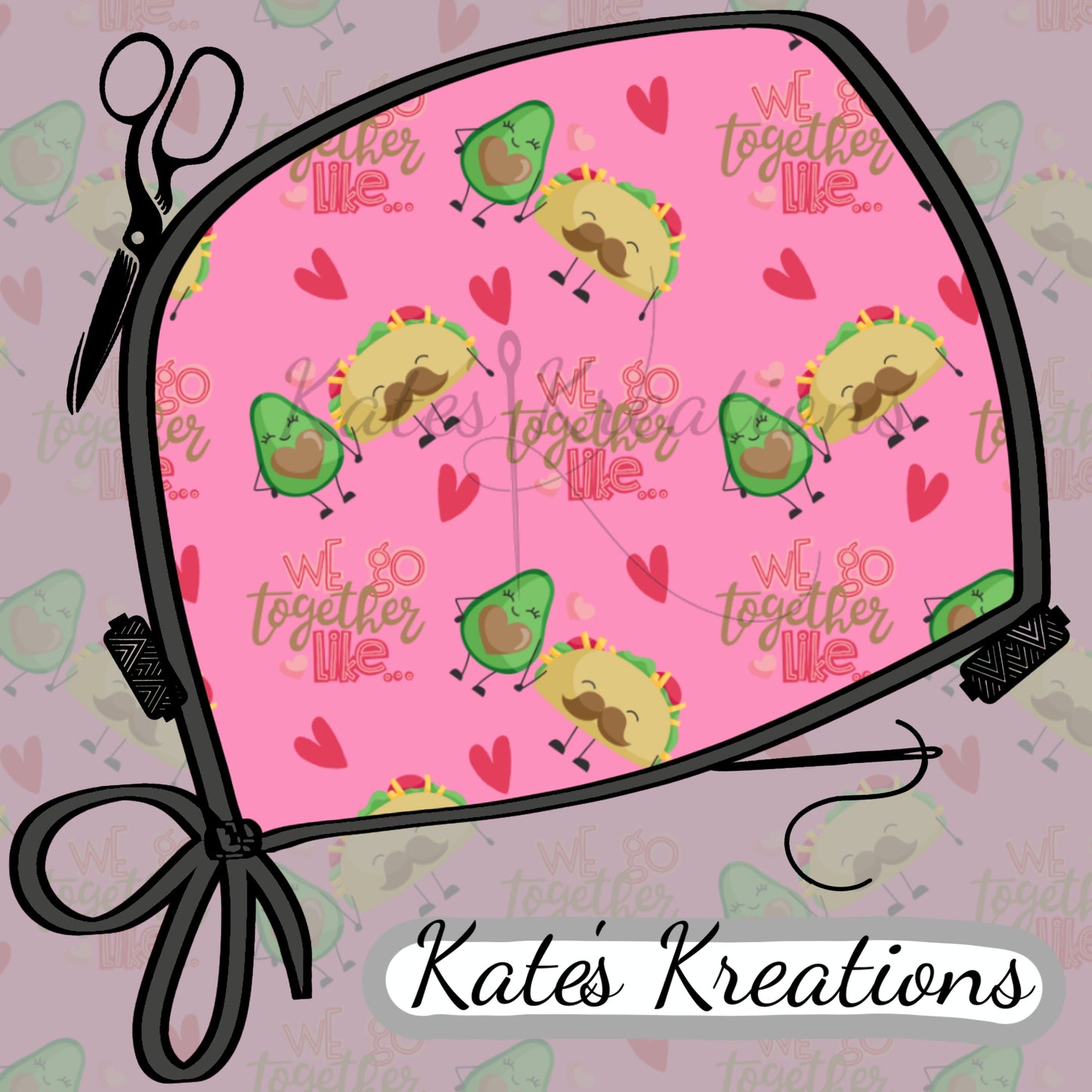 Avocado And Tacos Surgeon Scrub Cap