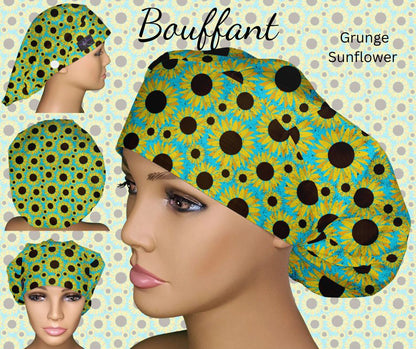 Grunge Sunflowers