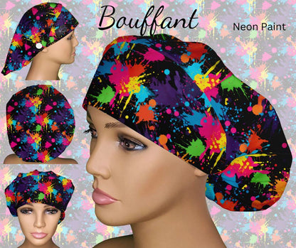 Neon Paint Splatter