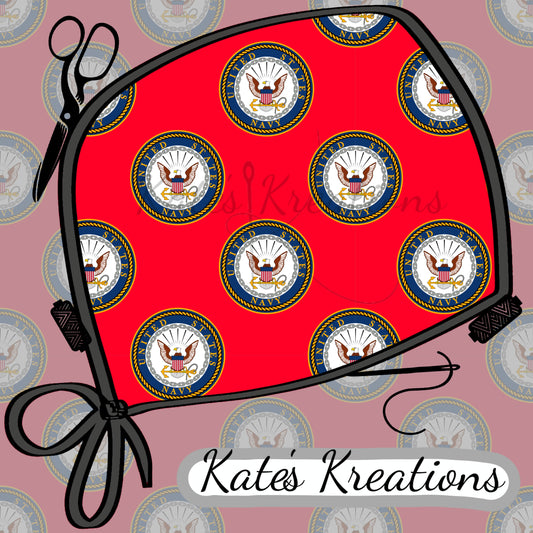 Navy (Red)