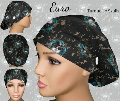 Turquoise Skulls