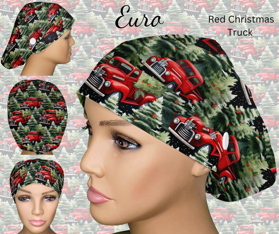 Red Christmas Trucks