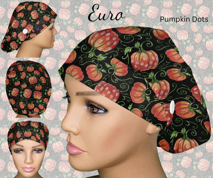 Pumpkin Dots Black